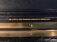 Leather Bound Partridge & Cooper Ltd Correspondence Box Slope with Bramah Lock (3 of 7) Leather Bound Partridge & Cooper Ltd Correspondence Box Slope with Bramah Lock (3 of 7)