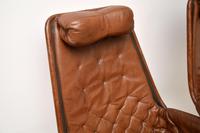 Pair of Vintage Leather Swivel ‘Jetson’ Armchairs by Bruno Mathsson (6 of 11) Pair of Vintage Leather Swivel ‘Jetson’ Armchairs by Bruno Mathsson (6 of 11)
