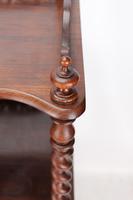 Antique Victorian 3 Tier Rosewood Whatnot (8 of 13) Antique Victorian 3 Tier Rosewood Whatnot (8 of 13)