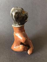 Antique Pottery Monkey with Glass Eyes c.1880 (2 of 7) Antique Pottery Monkey with Glass Eyes c.1880 (2 of 7)