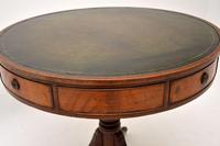 Antique Regency Style Mahogany & Leather Drum Table (6 of 9) Antique Regency Style Mahogany & Leather Drum Table (6 of 9)