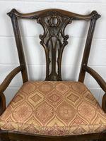 Pair of 19th Century Chippendale Style North Country Armchairs (4 of 10) Pair of 19th Century Chippendale Style North Country Armchairs (4 of 10)