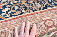 Antique Tabriz roomsize carpet 397x302cm (6 of 8) Antique Tabriz roomsize carpet 397x302cm (6 of 8)
