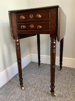Victorian Mahogany Drop Flap Work Table (4 of 18) Victorian Mahogany Drop Flap Work Table (4 of 18)