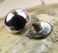 Extremely Rare & Large Solid Silver & Nacre Shell Caviar Clam Bowl c.1902 (7 of 16) Extremely Rare & Large Solid Silver & Nacre Shell Caviar Clam Bowl c.1902 (7 of 16)