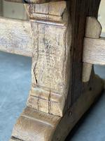 Superb Rustic Large Bleached Oak Farmhouse Table with Extensions (14 of 36) Superb Rustic Large Bleached Oak Farmhouse Table with Extensions (14 of 36)