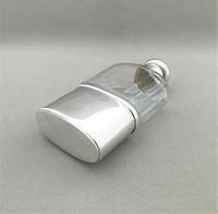 Handsome George V silver & glass hip flask (3 of 6) Handsome George V silver & glass hip flask (3 of 6)