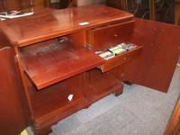 Flamed Mahogany 2 Door Cupboard (2 of 2) Flamed Mahogany 2 Door Cupboard (2 of 2)