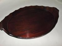 Dutch Oval Mahogany Brass Bound Tray (5 of 5) Dutch Oval Mahogany Brass Bound Tray (5 of 5)