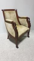 Fabulous French Mahogany Library Chair (5 of 9) Fabulous French Mahogany Library Chair (5 of 9)