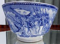 An Extremely Rare Pottery Napoleon Propaganda B&w Commemorative Bowl C.19thc (2 of 12) An Extremely Rare Pottery Napoleon Propaganda B&w Commemorative Bowl C.19thc (2 of 12)