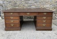 Huge Antique Victorian Oak Partners Desk (4 of 24) Huge Antique Victorian Oak Partners Desk (4 of 24)