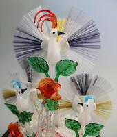 A Rare & Fine Stourbridge Type Glass Bird Fountain Frigger Under Dome C.19thc (5 of 9) A Rare & Fine Stourbridge Type Glass Bird Fountain Frigger Under Dome C.19thc (5 of 9)