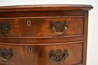 Antique Mahogany Bow Front Chest of Drawers (9 of 11) Antique Mahogany Bow Front Chest of Drawers (9 of 11)