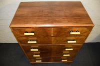 Lovely Walnut Art Deco Chest of Drawers (6 of 11) Lovely Walnut Art Deco Chest of Drawers (6 of 11)