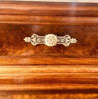 Burr Walnut Chest of Drawers / French Antique Style Commode with Marble (7 of 7) Burr Walnut Chest of Drawers / French Antique Style Commode with Marble (7 of 7)