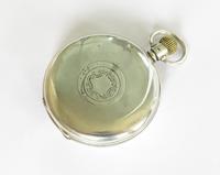 Antique Silver Waltham Traveler Half Hunter Pocket Watch (6 of 6) Antique Silver Waltham Traveler Half Hunter Pocket Watch (6 of 6)