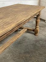 Nice Large Bleached Oak Farmhouse Dining Table With Extensions (9 of 35) Nice Large Bleached Oak Farmhouse Dining Table With Extensions (9 of 35)