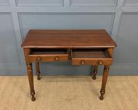 Victorian Mahogany 2 Drawer Side Table (6 of 12) Victorian Mahogany 2 Drawer Side Table (6 of 12)