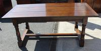 1960's Heavy Oak Refectory Table (4 of 6) 1960's Heavy Oak Refectory Table (4 of 6)
