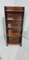 Mahogany Waterfall Open Bookcase of Small Proportions (4 of 4) Mahogany Waterfall Open Bookcase of Small Proportions (4 of 4)