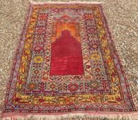 Antique Anatolian Prayer Rug (7 of 8) Antique Anatolian Prayer Rug (7 of 8)