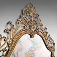 Large Antique Wall Mirror, Italian, Gilt Metal, Hall, Bedroom, Rococo, Victorian (8 of 12) Large Antique Wall Mirror, Italian, Gilt Metal, Hall, Bedroom, Rococo, Victorian (8 of 12)