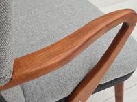 Danish lounge armchair, 60s, furniture wool, completely reupholstered (13 of 17) Danish lounge armchair, 60s, furniture wool, completely reupholstered (13 of 17)