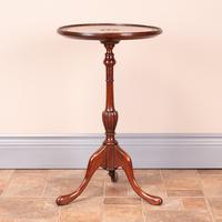 Mahogany Carved Top Wine Table (5 of 6) Mahogany Carved Top Wine Table (5 of 6)