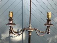 Pair of Antique Brass Floor Lamps (8 of 8) Pair of Antique Brass Floor Lamps (8 of 8)