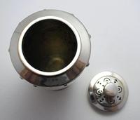 Vintage 1941 Solid Sterling Silver Lindisfarne / Celtic pattern Arts & Crafts Sugar Caster Shaker Pepper Pot Potpourri Jar. (7 of 9) Vintage 1941 Solid Sterling Silver Lindisfarne / Celtic pattern Arts & Crafts Sugar Caster Shaker Pepper Pot Potpourri Jar. (7 of 9)