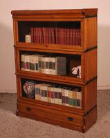 Globe Wernicke Oak Bookcase of Three Elements (5 of 12) Globe Wernicke Oak Bookcase of Three Elements (5 of 12)