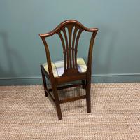 Set of 8 Hepplewhite Design Antique Mahogany Dining Chairs (6 of 10) Set of 8 Hepplewhite Design Antique Mahogany Dining Chairs (6 of 10)