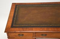 Antique Victorian Walnut Pedestal Desk (7 of 11) Antique Victorian Walnut Pedestal Desk (7 of 11)