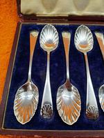 Antique James Dixon & Sons Silver Plate Shell Tea Spoon Set Cased C1890 Sheffield (10 of 10) Antique James Dixon & Sons Silver Plate Shell Tea Spoon Set Cased C1890 Sheffield (10 of 10)