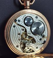 Art Deco Gold Plated Full Hunter Pocket Watch (11 of 11) Art Deco Gold Plated Full Hunter Pocket Watch (11 of 11)