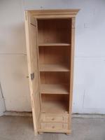 Antique Pine 1 Door 2 Drawer Multi Functional Cupboard to wax / paint (9 of 9) Antique Pine 1 Door 2 Drawer Multi Functional Cupboard to wax / paint (9 of 9)