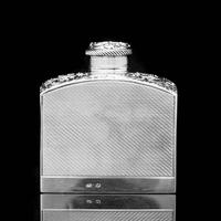 A Georgian Solid Silver Engraved & Engine Turned Hip Flask - Archibald Douglas 1835 (14 of 23) A Georgian Solid Silver Engraved & Engine Turned Hip Flask - Archibald Douglas 1835 (14 of 23)