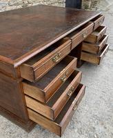 Huge Antique Victorian Oak Partners Desk (9 of 24) Huge Antique Victorian Oak Partners Desk (9 of 24)
