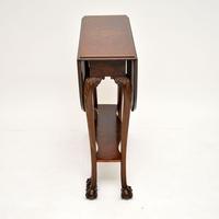 Antique Burr Walnut Drop Leaf Dining Table (10 of 11) Antique Burr Walnut Drop Leaf Dining Table (10 of 11)