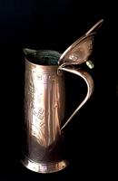 Large Arts & Crafts Copper Repousse Jug (5 of 6) Large Arts & Crafts Copper Repousse Jug (5 of 6)