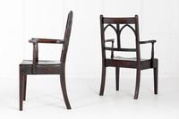 Pair of Early 19th Century English Oak Chairs (2 of 5) Pair of Early 19th Century English Oak Chairs (2 of 5)