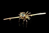 Antique Edwardian Spider Brooch, 9ct Gold (5 of 9) Antique Edwardian Spider Brooch, 9ct Gold (5 of 9)