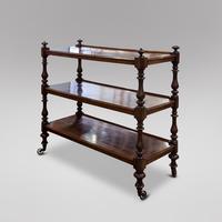 19th Century Mahogany Three Tier Buffet (2 of 4) 19th Century Mahogany Three Tier Buffet (2 of 4)