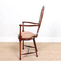 Antique Edwardian Armchair Inlaid Mahogany (8 of 10) Antique Edwardian Armchair Inlaid Mahogany (8 of 10)