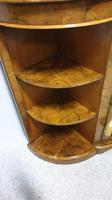 Burr Walnut Bowed Credenza (6 of 9) Burr Walnut Bowed Credenza (6 of 9)