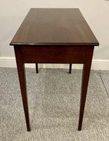 Antique Mahogany Side Table with Drawer (7 of 9) Antique Mahogany Side Table with Drawer (7 of 9)