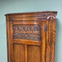 Quality Oak Antique Hall Cupboard / Wardrobe (6 of 7) Quality Oak Antique Hall Cupboard / Wardrobe (6 of 7)