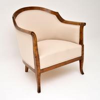Pair of Antique Swedish Satin Birch Armchairs (5 of 12) Pair of Antique Swedish Satin Birch Armchairs (5 of 12)