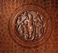 Anglo Indian Fine Carved Hardwood Round Side Elephant Table. 19th Century (7 of 12) Anglo Indian Fine Carved Hardwood Round Side Elephant Table. 19th Century (7 of 12)